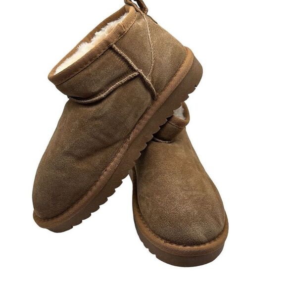 CUSHIONAIRE Women's pull on boot 6.5 CHESTNUT - Picture 7 of 7